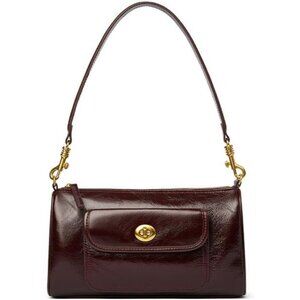 Women's Stylish Genuine Leather Shoulder Bag with Two Strap